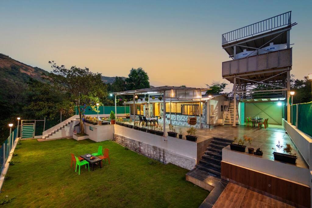 Spicy Mango Lakeside Abode - Luxurious Villa In Pawana Lonavala Ngoại thất bức ảnh